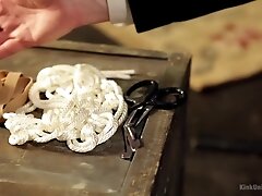 Vibrator Bondage for Hands-Free Orgasm Control