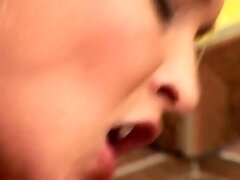 Blond petite babe love pantyhose sex by Femdom Sex